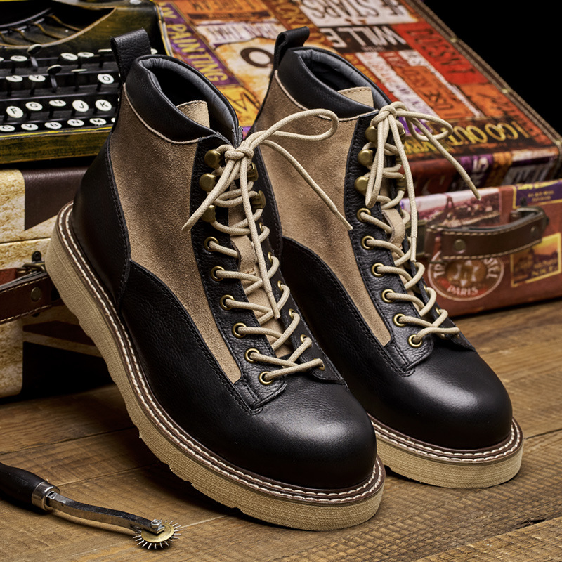 Men Shoes Oxford - Botas Oxford de Tobillo Hechas a
