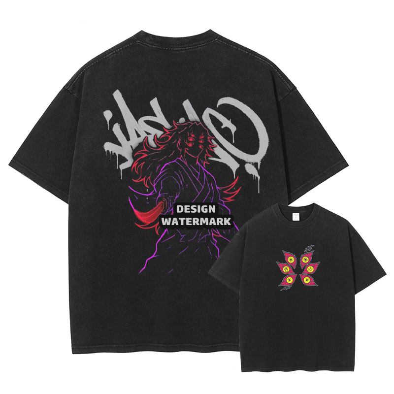 Men'S Shoes Xl - Camiseta de Anime Kokushibo d-demon Slayer