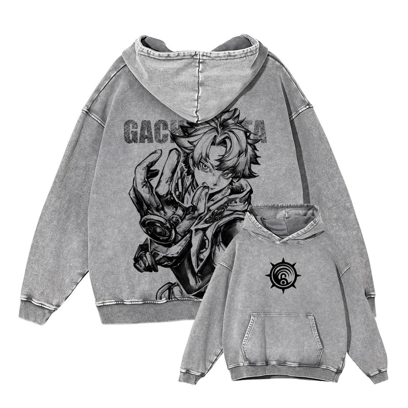 Men'S Shoes Xl - Sudaderas con capucha de Anime Gachiakuta