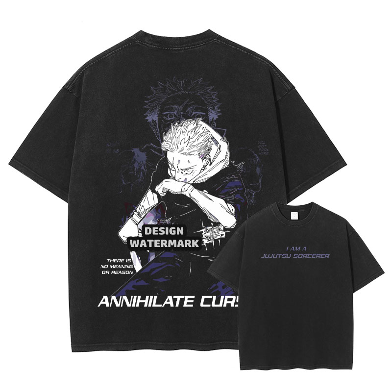 Men'S Shoes Xl - Camisetas de Anime JJK Gojo Saturo,