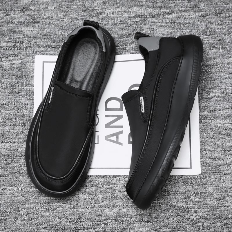 Loafer Slip On Men - Mocasines de Lona Casuales para Hombre,