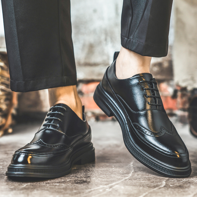 Zapatos de Cuero para Hombre q - Men Shoes Oxford reseña y precio