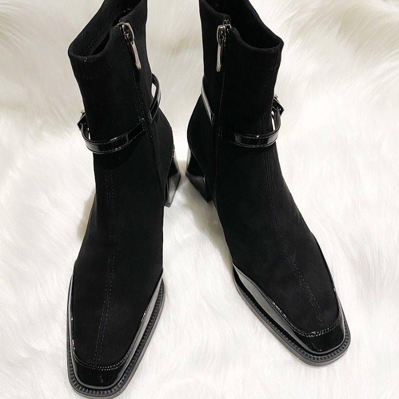 Otoño ante nuevo botas cortas  - Chelsea Boots Suede reseña y precio
