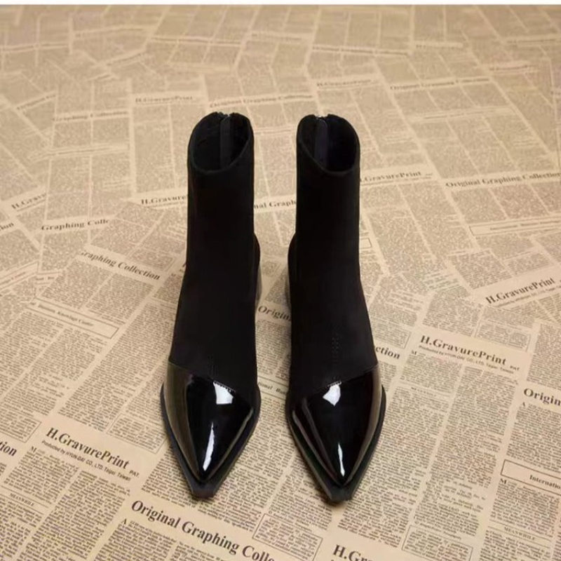 Botines de Mujer con Tacón Gru - Chelsea Boots Suede reseña y precio