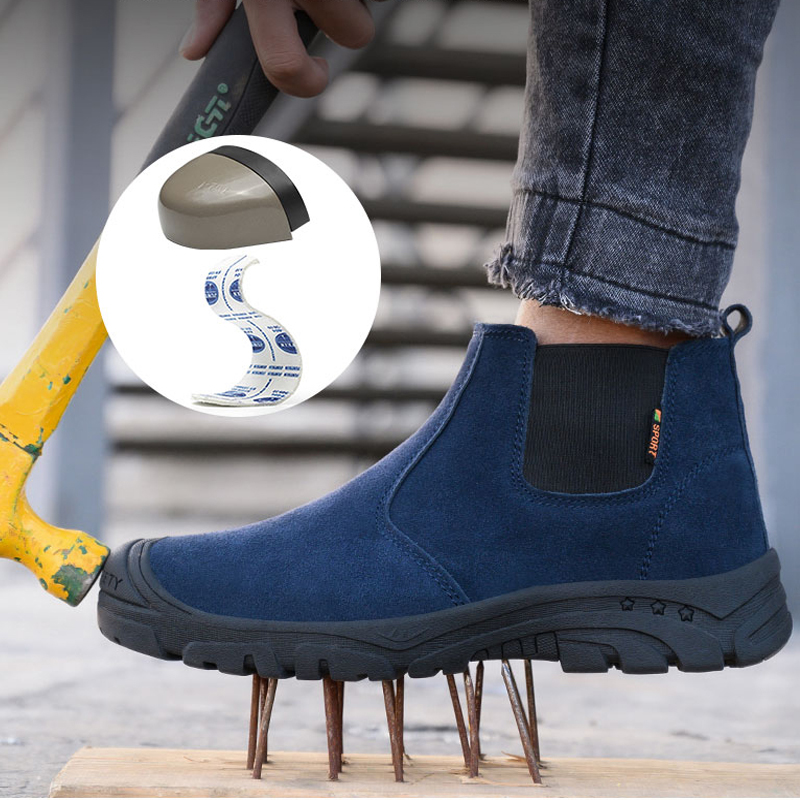 Botas de seguridad para hombre - Chelsea Boots Suede reseña y precio