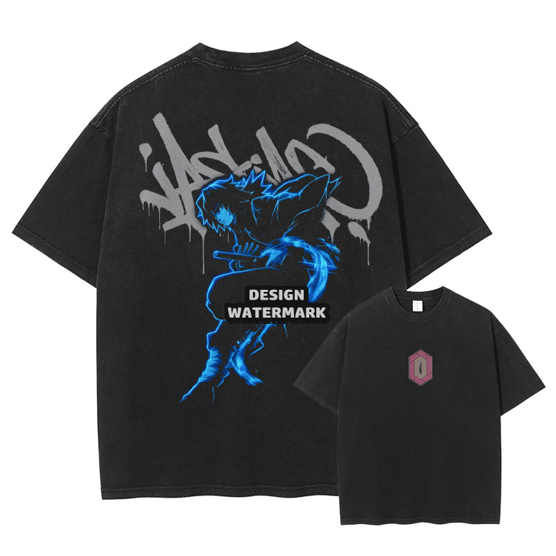 Camiseta de Anime Kokushibo d- - Men'S Shoes Xl reseña y precio