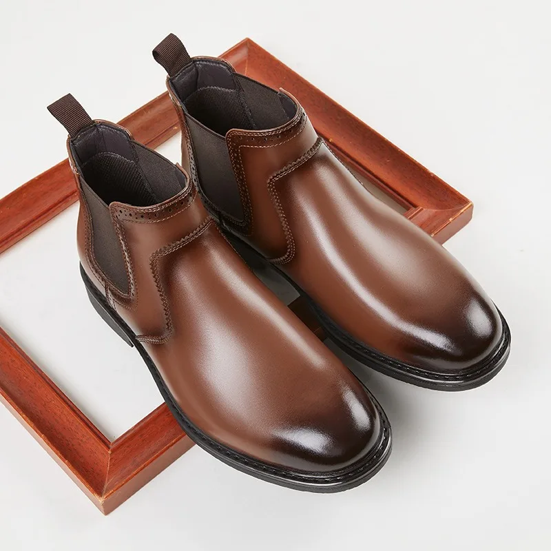 Botas Oxford de cuero Vintage  - Men Shoes Oxford reseña y precio