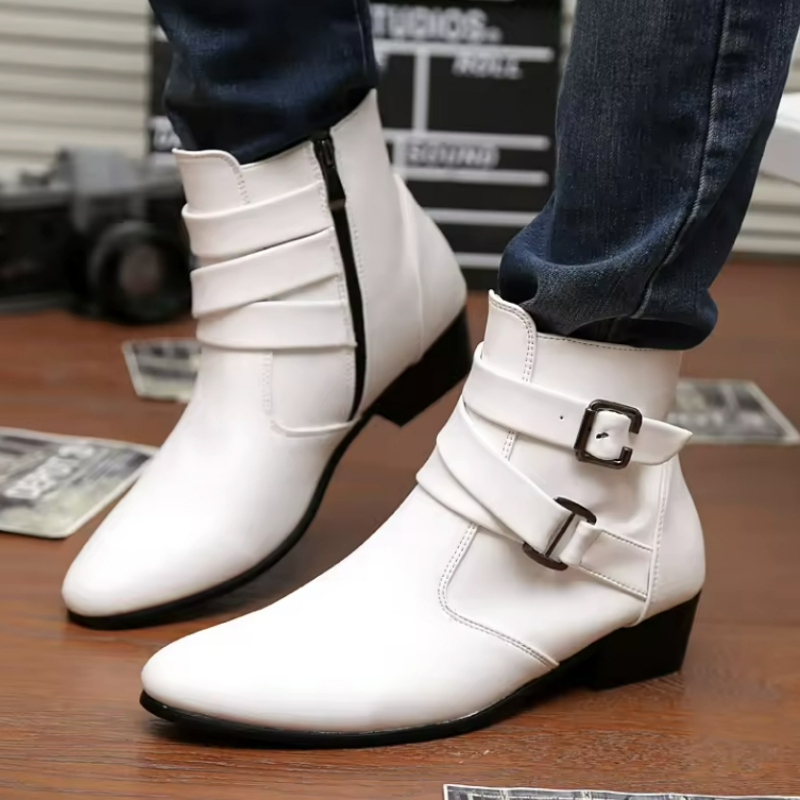 Botas de lujo para hombre, bot - Chelsea Boots Suede reseña y precio