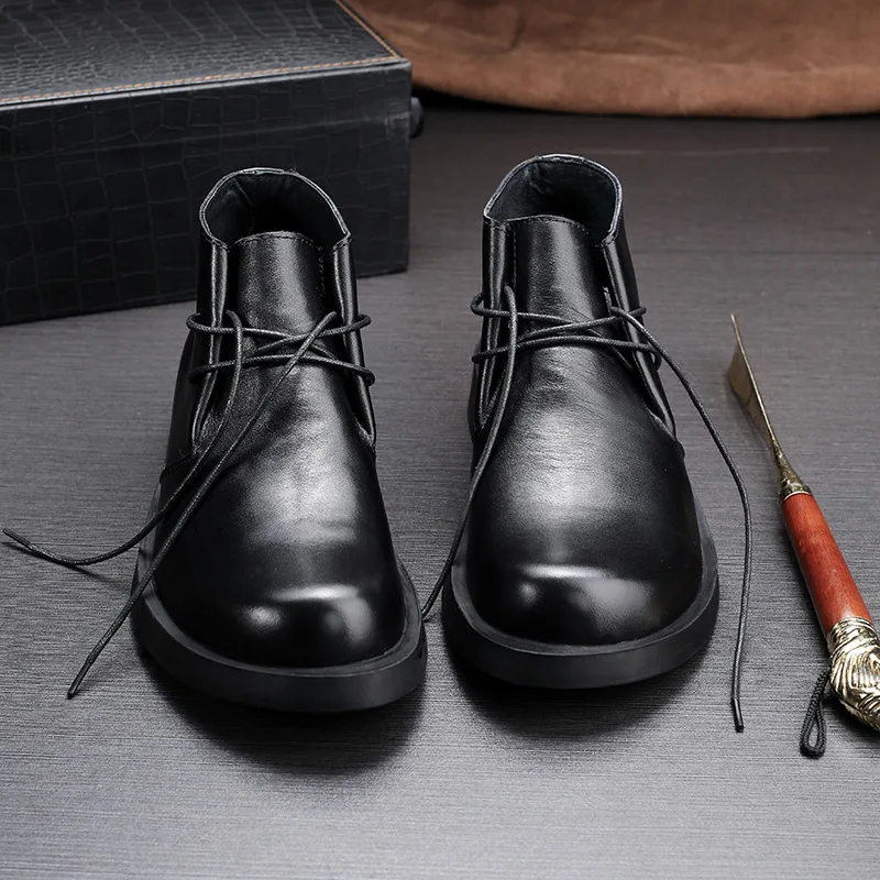 Botas Oxford de ante vacuno ha - Men Shoes Oxford reseña y precio