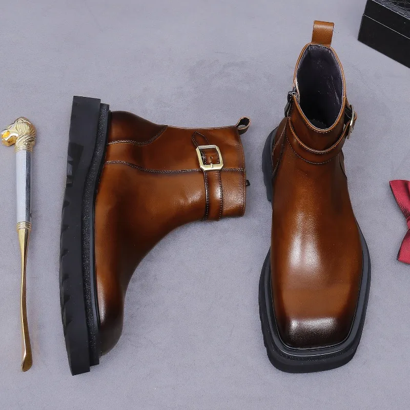 Botas Oxford hasta el tobillo  - Men Shoes Oxford reseña y precio