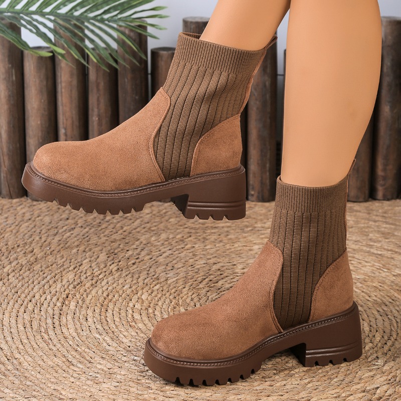 2025 Otoño Invierno moda mujer - Chelsea Boots Suede reseña y precio
