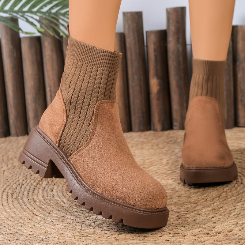 2025 Otoño Invierno moda mujer - Chelsea Boots Suede reseña y precio