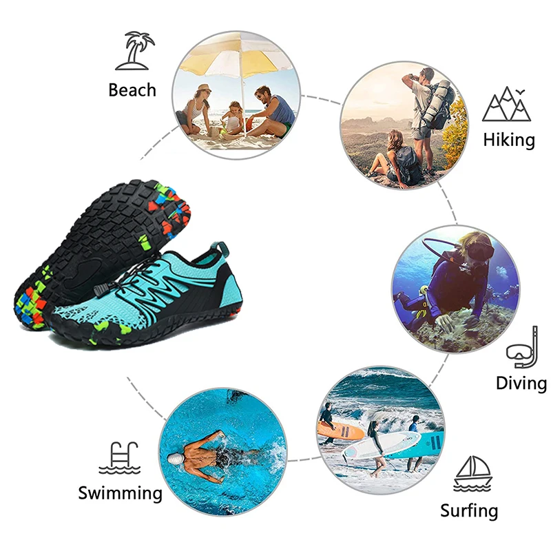 Zapatos acuáticos de secado rá - Men'S Shoes Vibram reseña y precio