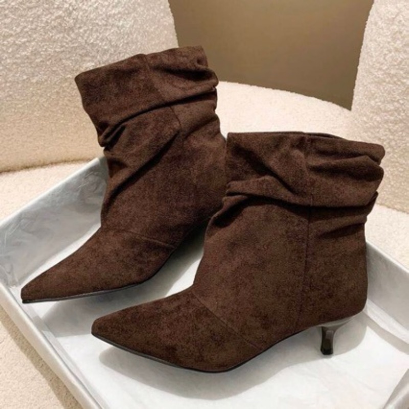 Botines de Diseño Elegantes Re - Chelsea Boots Suede reseña y precio